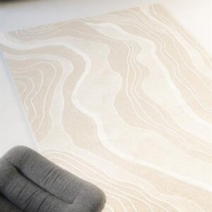 Vloerkleed Soil - Beige - 160 x 230 cm