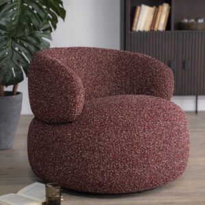 Maeve draaifauteuil - Rood Maywood