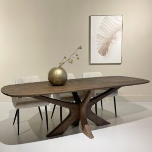 Montraux eetkamertafel Bruin - 220 of 250 cm