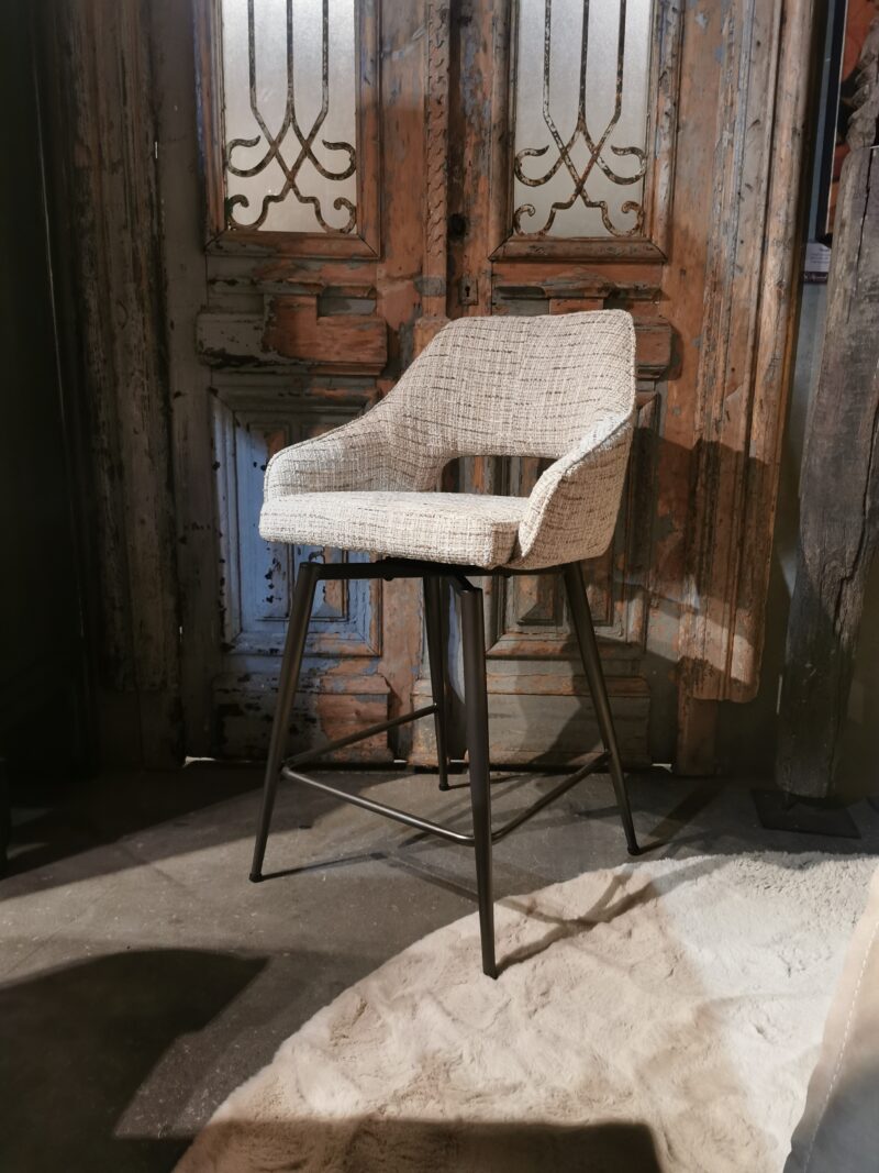 Barstoel Paris - Optioneel draaibaar - Meerdere materialen - Moods Collection
