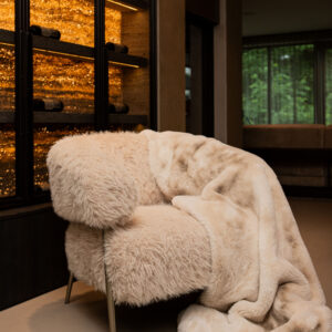 Hair Fauteuil en Linde plaid ACTIE