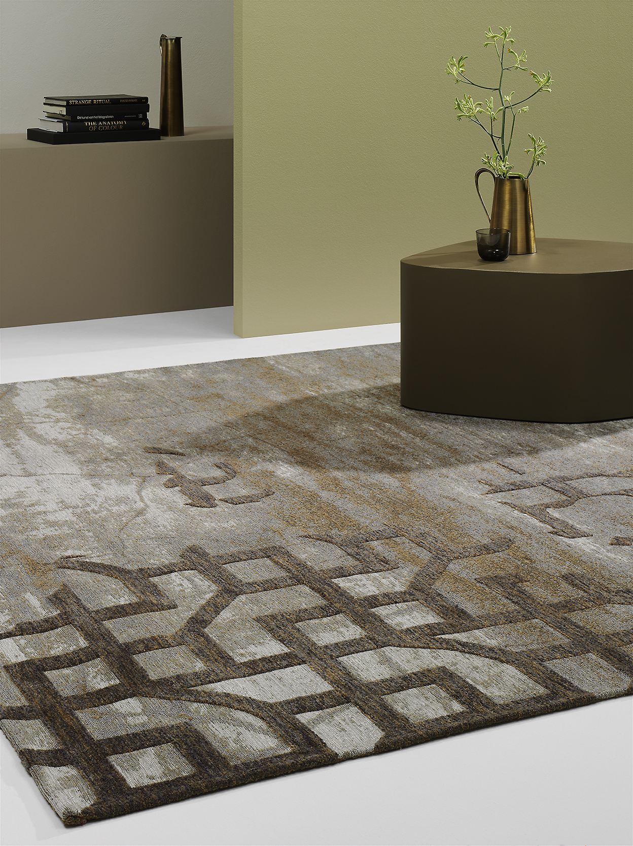 Vloerkleed Moonstrike Bronze