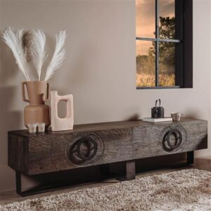 Tv Dressoir Padua- Massief mangohout - 200x45x50 cm